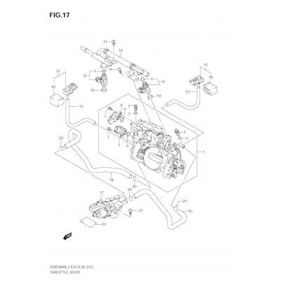 THROTTLE BODY (VZR1800Z L2 E28)