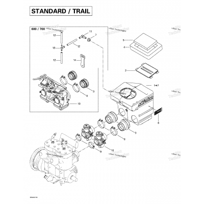 Air Intake System - Standard-Trail