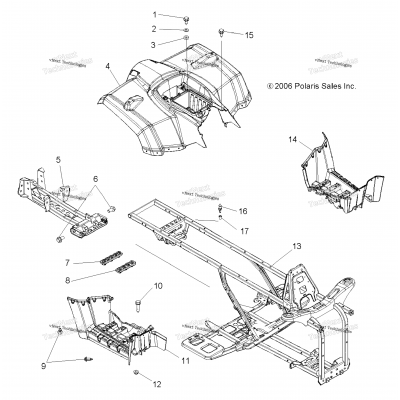 Cab, Rear, Frame, & Footwells