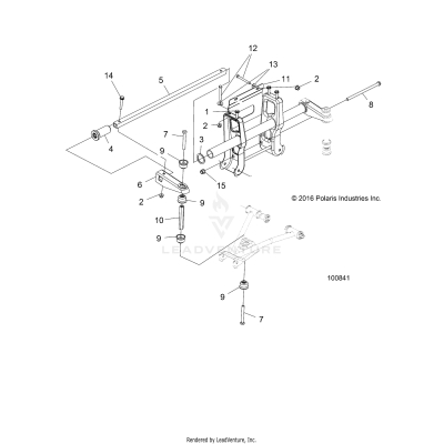 SUSPENSION, TORSION BAR - A17S6S57C1/CM [100841]