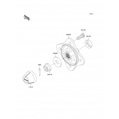 Rear Hubs/Brakes