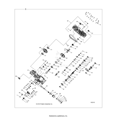 DRIVE TRAIN, MAIN GEARCASE - A17SUH57N5 [100316]