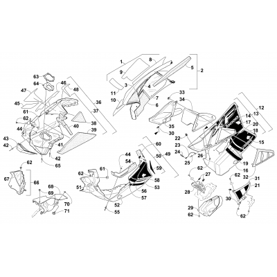 SKID PLATE AND SIDE PANEL ASSEMBLY