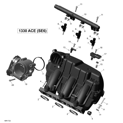 02- Air Intake Manifold and Throttle Body - All Models