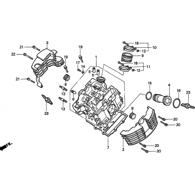 CYLINDER HEAD (FR.)