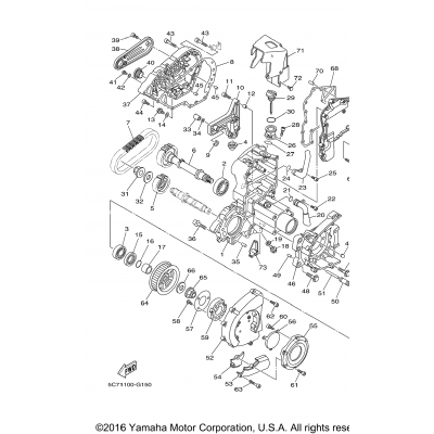 Middle Drive Gear