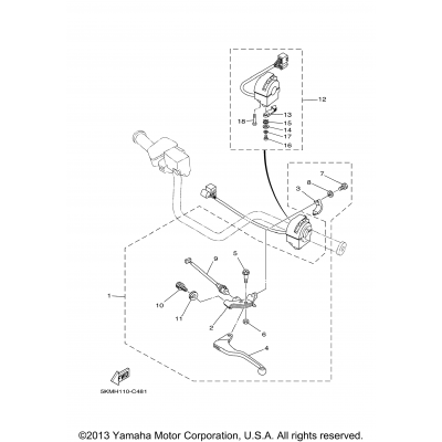 Handle Switch Lever