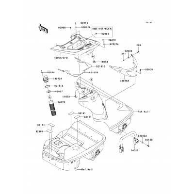 Hull Rear Fittings