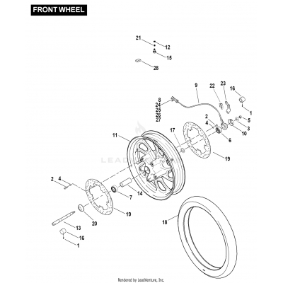 FRONT WHEEL