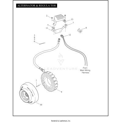 ALTERNATOR & REGULATOR