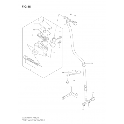 FRONT MASTER CYLINDER