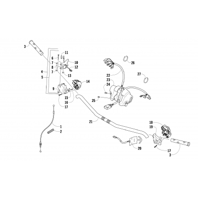 HANDLEBAR AND CONTROLS