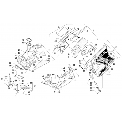 SKID PLATE AND SIDE PANEL ASSEMBLY