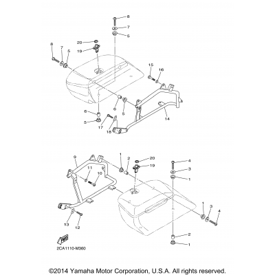 Saddlebag Mounting