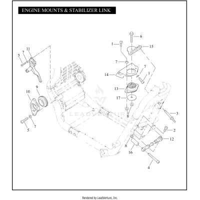 ENGINE MOUNTS & STABILIZER LINK
