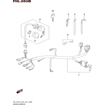 WIRING HARNESS (DR-Z70L6 E33)