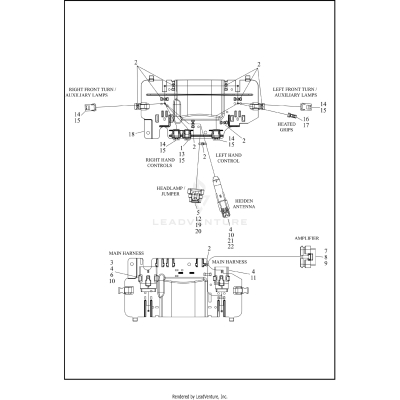WIRING HARNESS, FAIRING
