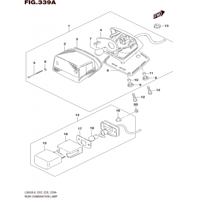 REAR COMBINATION LAMP