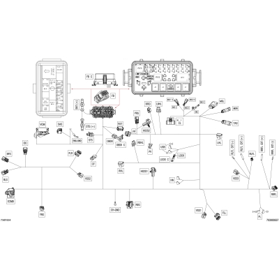 08- Electric - Main Harness - 710010216