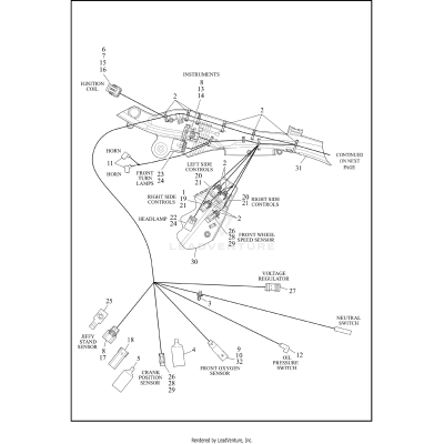 WIRING HARNESS, MAIN, KEYLESS, ABS