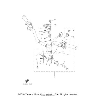 HANDLE SWITCH LEVER