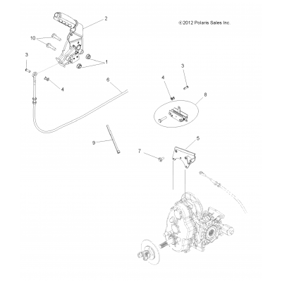 Brakes, Park Brake Asm