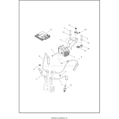 ELECTRONIC CONTROL MODULE (ECM) AND COIL