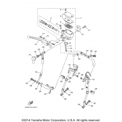 Front Master Cylinder