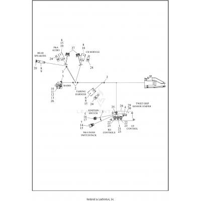 WIRING HARNESS, MAIN, NON-ABS - FLTRX (2 OF 8)