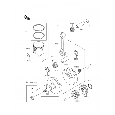 Crankshaft/Piston(s)