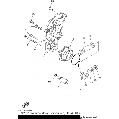 Middle Drive Gear