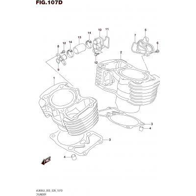 CYLINDER (VL800TL5 E28)