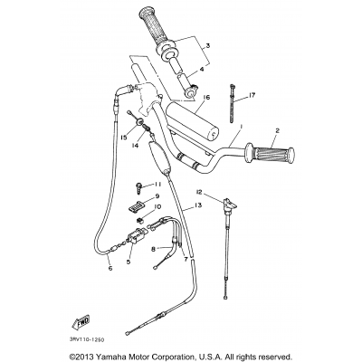 Steering Handle Cable