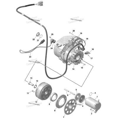 Rotax - Magneto And Electric Starter