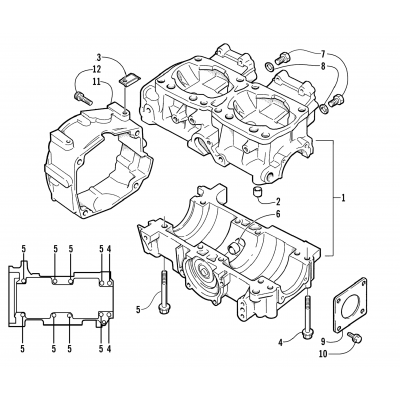 CRANKCASE ASSEMBLY