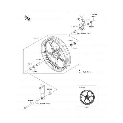 Front Wheel(AESA)