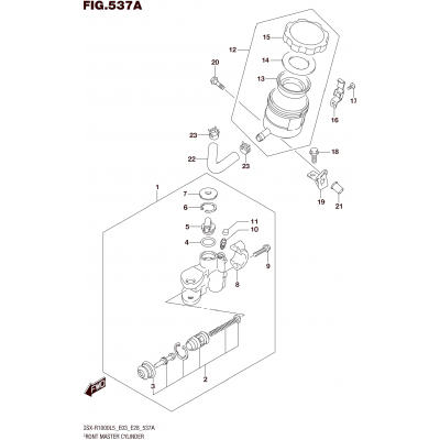 FRONT MASTER CYLINDER