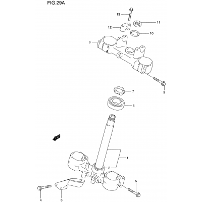 STEERING STEM (MODEL X/Y)