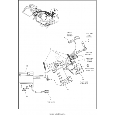 WIRING HARNESS, MAIN - FLHR, FLHRXS