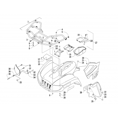 FRONT BODY PANEL ASSEMBLY