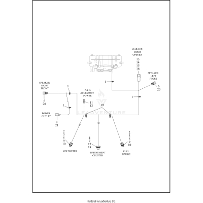 WIRING HARNESS, FAIRING (2 OF 2)