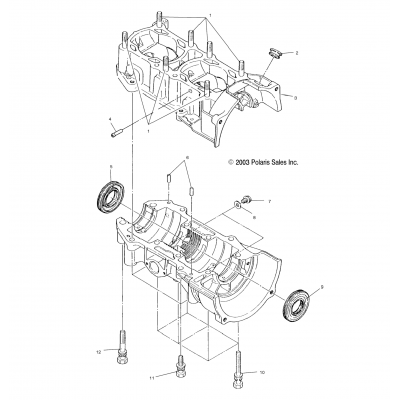 Crankcase /Bsa