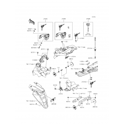 Ignition Switch/Locks/Reflectors