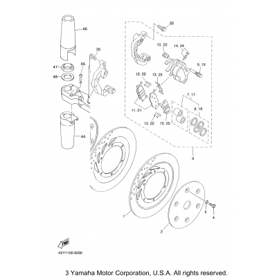 Front Brake Caliper