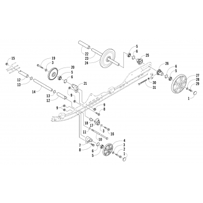 IDLER WHEEL ASSEMBLY