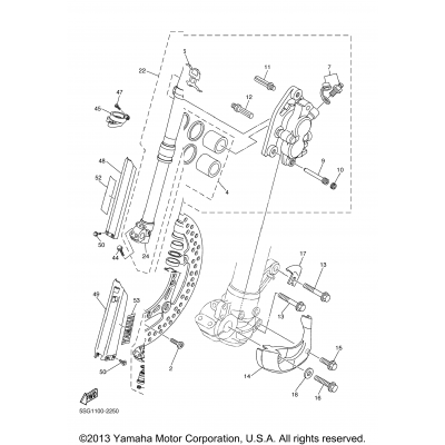 Front Brake Caliper