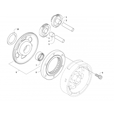 STARTER CLUTCH ASSEMBLY