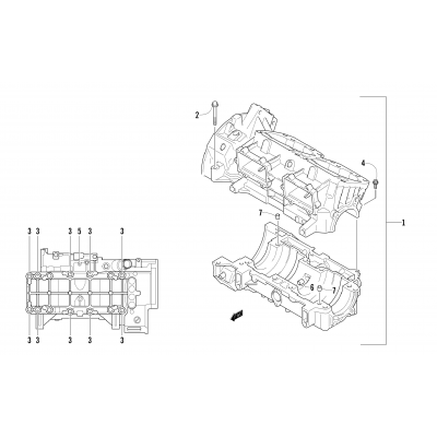 CRANKCASE ASSEMBLY