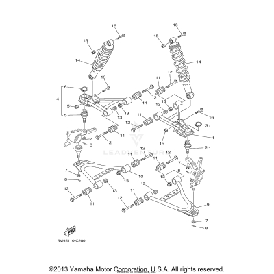 FRONT SUSPENSION WHEEL