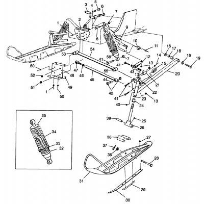 Front Suspension & Ski Classic